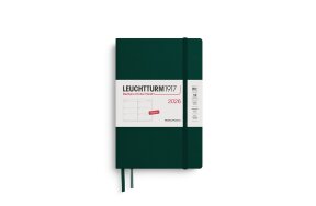 LEUCHTTURM WEEKLY PLANNER 2026 B6 HC 12 MONTHS FOREST GREEN 372719